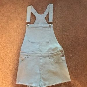 Light Blue denim overalls